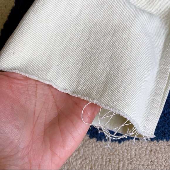 🍈 ZARA CITRON HIGH WAIST STRAIGHG LEG ANKLE LENGTH DENIM JEANS! - Picture 8 of 16